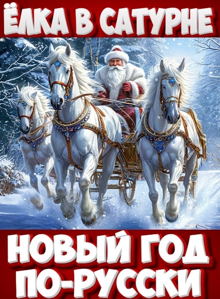 ЁЛКА В САТУРНЕ «Новый год по-русски!»